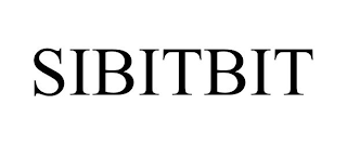 SIBITBIT