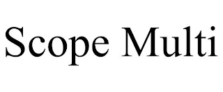 SCOPE MULTI