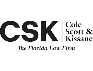 CSK COLE SCOTT & KISSANE THE FLORIDA LAW FIRM