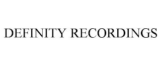 DEFINITY RECORDINGS
