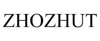 ZHOZHUT