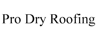 PRO DRY ROOFING