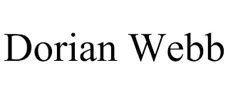 DORIAN WEBB