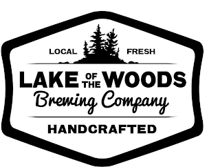 LOCAL FRESH LAKE OF THE WOODS BREWING COMPANY HANDCRAFTED