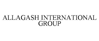 ALLAGASH INTERNATIONAL GROUP
