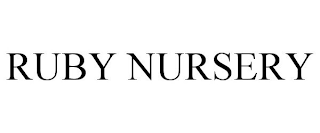 RUBY NURSERY