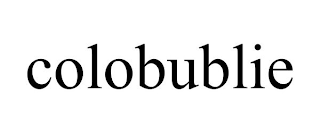 COLOBUBLIE