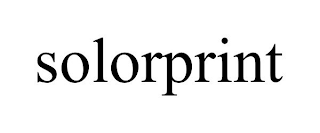 SOLORPRINT