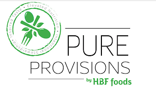 INSPIRED TASTE ELEVATED NUTRITION INTENTIONAL STEWARDSHIP PURE PROVISIONS BY HBF FOODS 
