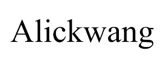 ALICKWANG