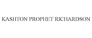 KASHTON PROPHET RICHARDSON