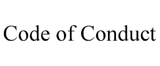 CODE OF CONDUCT