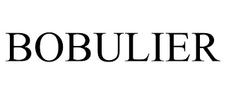 BOBULIER