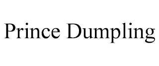 PRINCE DUMPLING