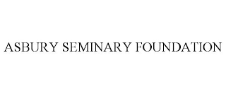 ASBURY SEMINARY FOUNDATION
