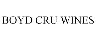 BOYD CRU WINES