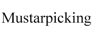 MUSTARPICKING