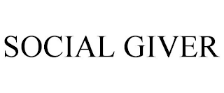 SOCIAL GIVER