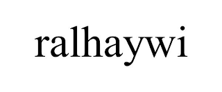 RALHAYWI