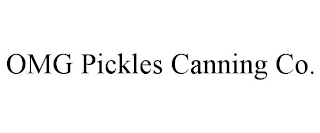 OMG PICKLES CANNING CO.