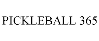 PICKLEBALL 365