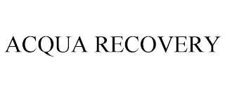 ACQUA RECOVERY