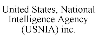 UNITED STATES, NATIONAL INTELLIGENCE AGENCY (USNIA) INC.