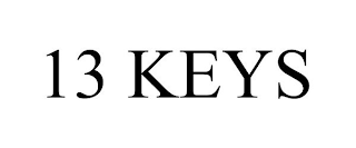 13 KEYS