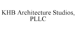 KHB ARCHITECTURE STUDIOS, PLLC