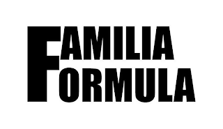 FAMILIA FORMULA