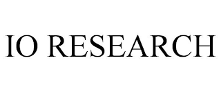 IO RESEARCH