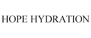HOPE HYDRATION