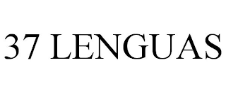 37 LENGUAS