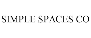 SIMPLE SPACES CO
