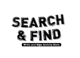 SEARCH & FIND WRITE AND WIPE ACTIVITY MATS