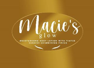 MACIE'S GLOW MOISTURIZING BODY LOTION WITH TINTED SUNKISS SHIMMERING FINISH