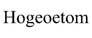 HOGEOETOM