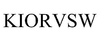 KIORVSW
