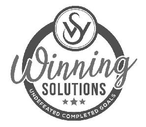 WS WINNING SOLUTIONS UNDEFEATED COMPLETED GOALS