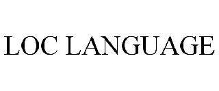 LOC LANGUAGE