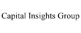 CAPITAL INSIGHTS GROUP