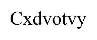 CXDVOTVY