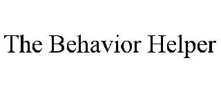 THE BEHAVIOR HELPER