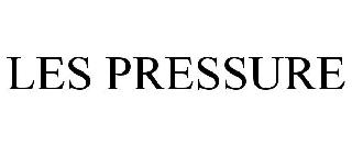LES PRESSURE