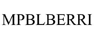 MPBLBERRI