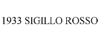 1933 SIGILLO ROSSO