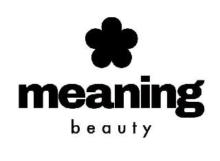 MEANING BEAUTY