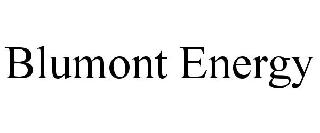 BLUMONT ENERGY