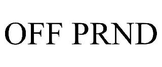 OFF PRND