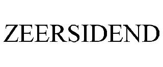 ZEERSIDEND